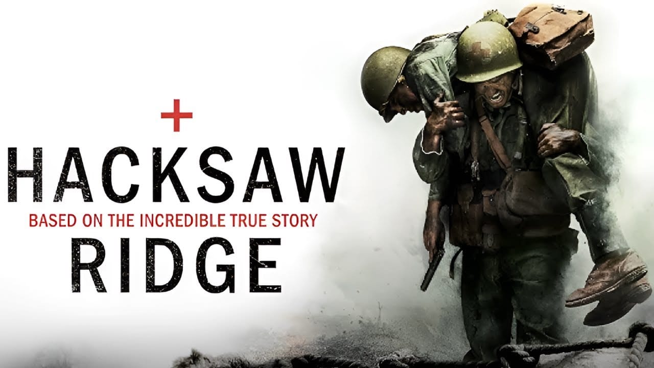 مراجعة لأبرز 5 الأفلام الحربية المبنية على قصص واقعية 5 Hacksaw Ridge (2016)